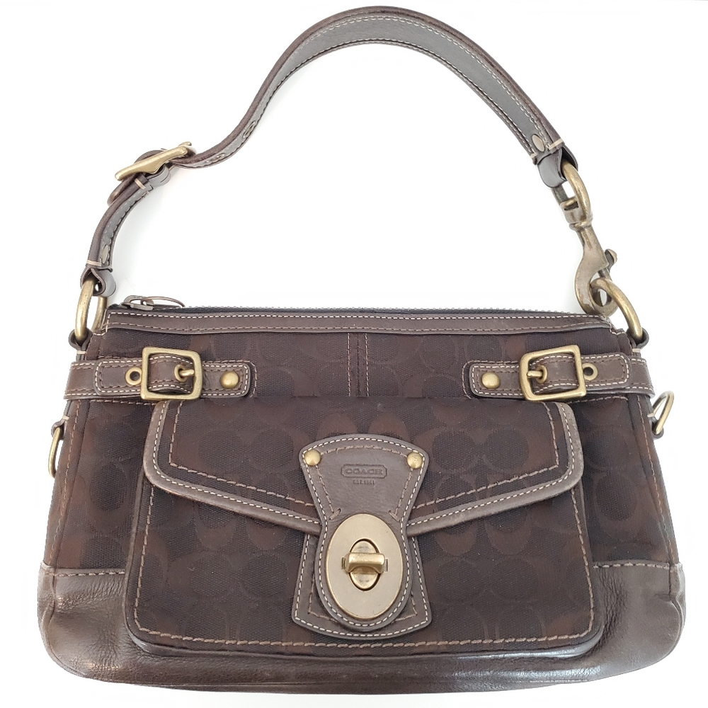 Coach Chocolate Brown Hobo